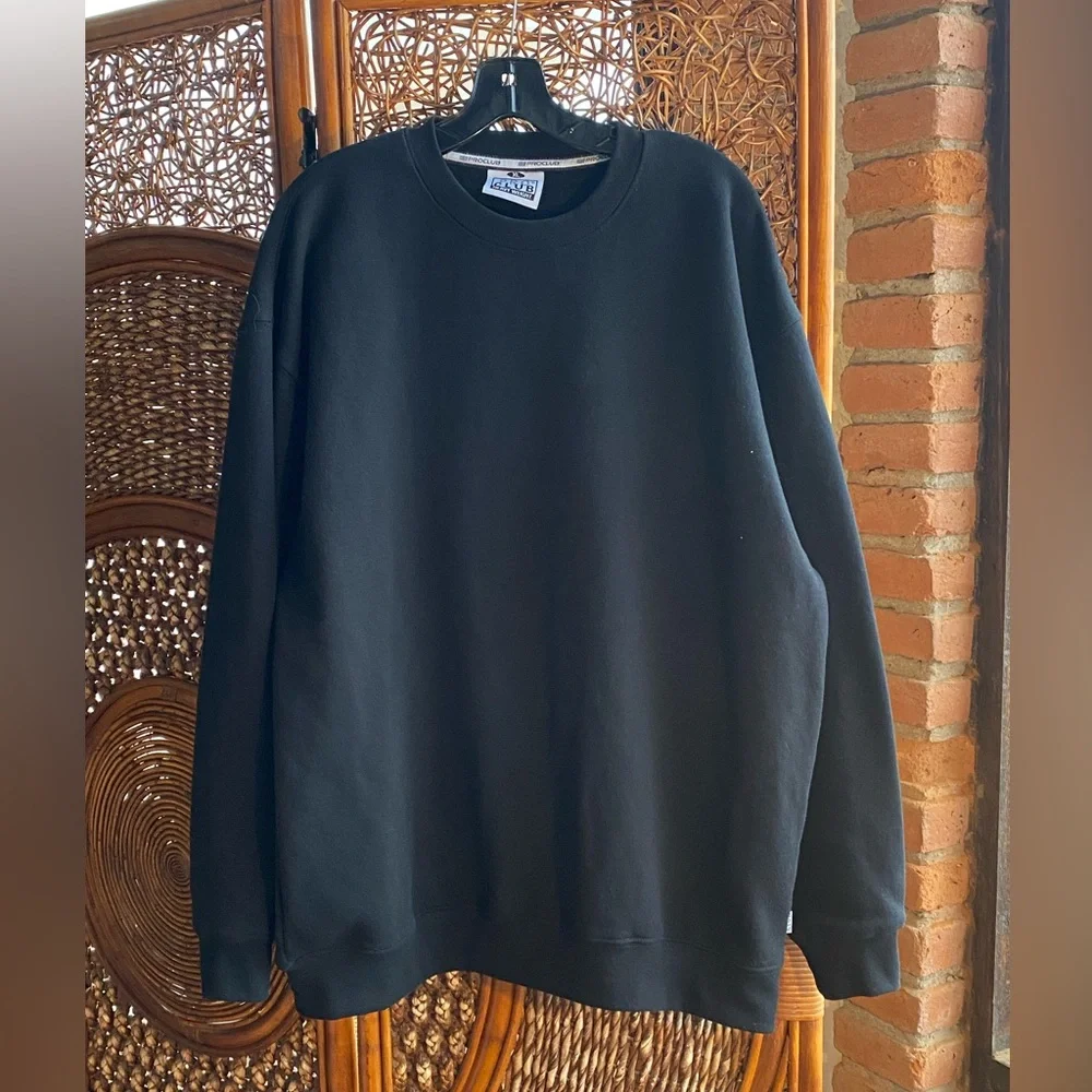 Pro Club Size XL NWOT Heavyweight Black Sweatshirt Thick Excellent Condition!
